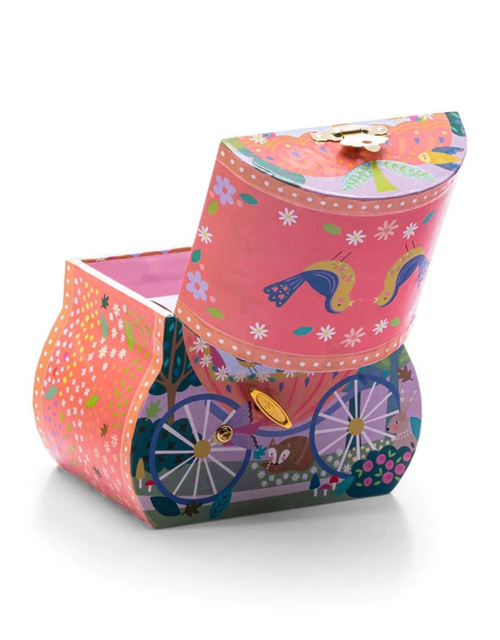 Floss and Rock Fairytale Carriage Jewelry Box