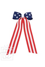 Beyond Creations ST9 Navy Patriotic Bow