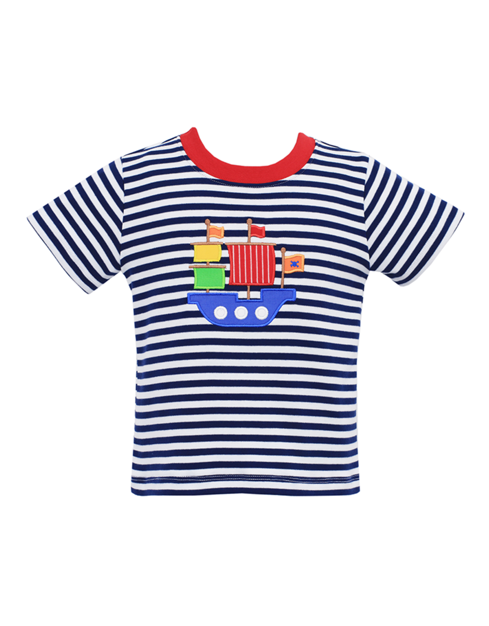 Claire and Charlie 5040P Pirate Boat Shirt