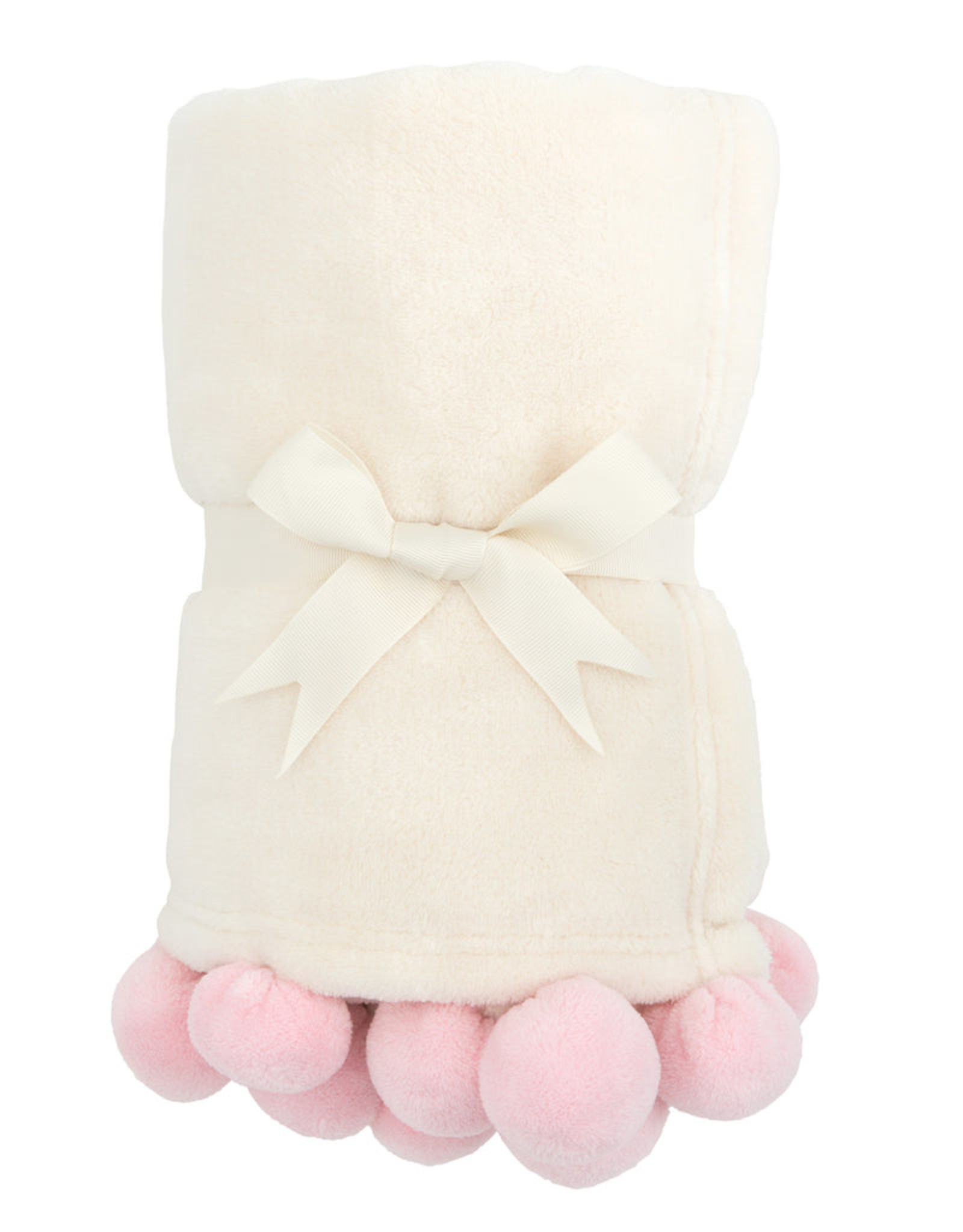Elegant Baby EB Pom Pom Blanket Pink