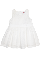 Giftcraft 421796 White Eyelet Dress