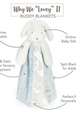 Bunnies By The Bay 210712 Bud buddy blanket Blue