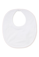 Kissy Kissy 346-13 Basic Bib white/pink Kissy Kissy 346-13 Basic Bib white/pink