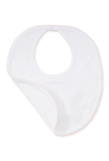 Kissy Kissy 346-13 Basic Bib white/pink Kissy Kissy 346-13 Basic Bib white/pink
