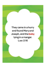 Barbour Publishing Bible ABC Flash Cards