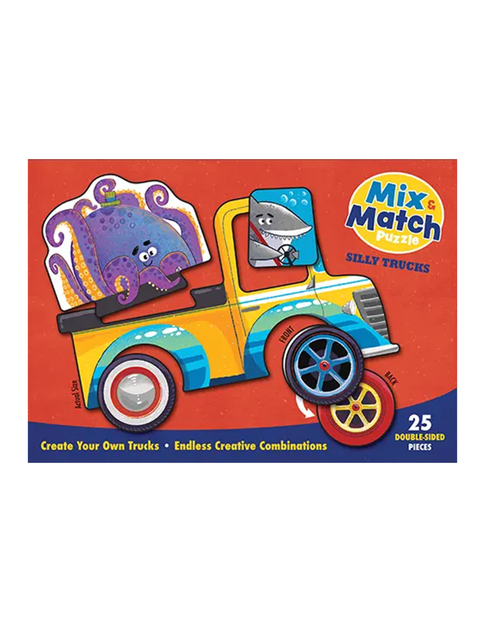 Sourcebooks Mix & Match Puzzle Silly Trucks