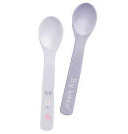 Stephen Joseph 100% Silicone Baby Spoons, Bunny