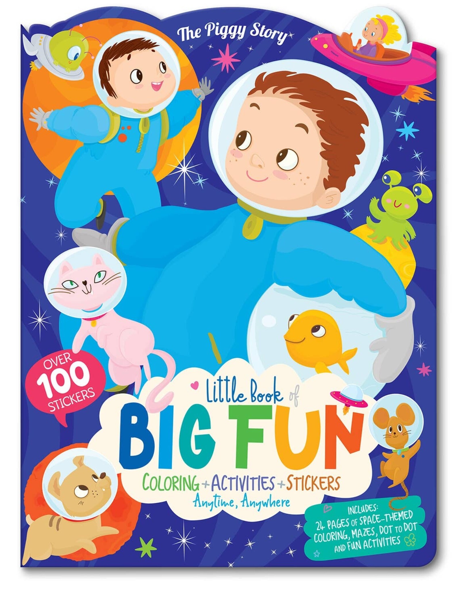 The Piggy Story Little Book of Big Fun Activity Book Space Adventure