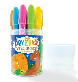 The Piggy Story Dry Erase Twistable Gel Crayon Dinosaur World