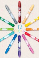 The Piggy Story Dry Erase Twistable Gel Crayon Dinosaur World