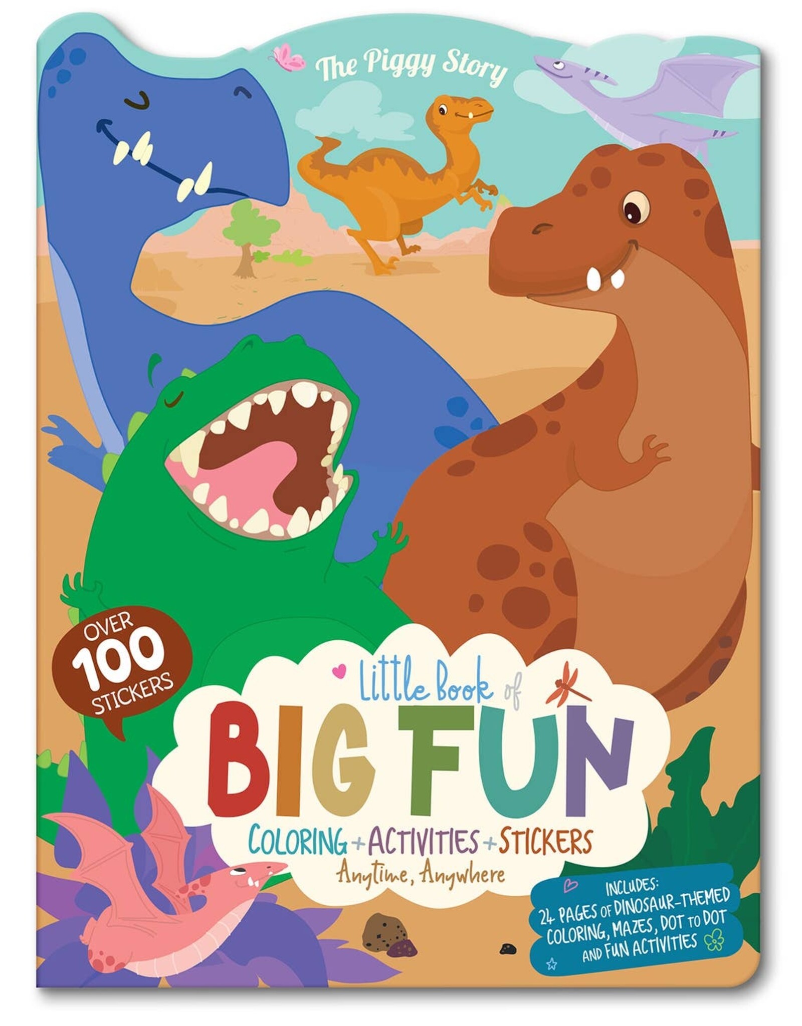 The Piggy Story Little Book of Big Fun Activity Book Dinosaur World