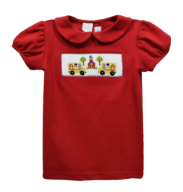 Vive la Fete Girl Birthday Smocked Shirt - Spoiled Sweet Boutique