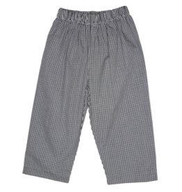 Banana Split Black Gingham Pant