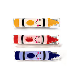 Lilies & Roses Alligator Clips Happy Crayons