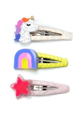 Lilies & Roses LR Snap Clips Unicorn Star C084A-23C