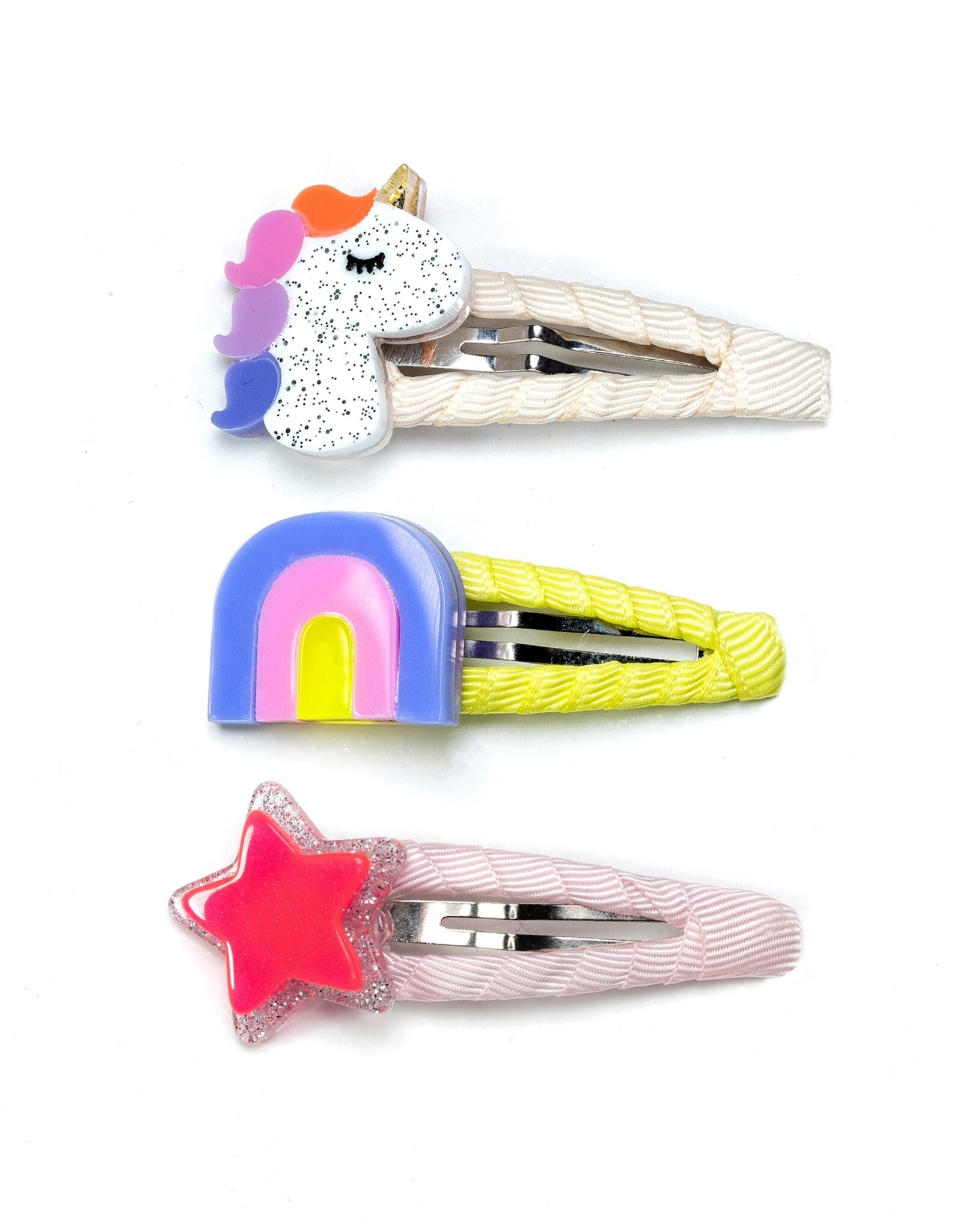 Lilies & Roses LR Snap Clips Unicorn Star C084A-23C