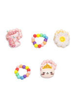 GreatPretenders 84522 Flower Kitty Unicorn Elastic Rings