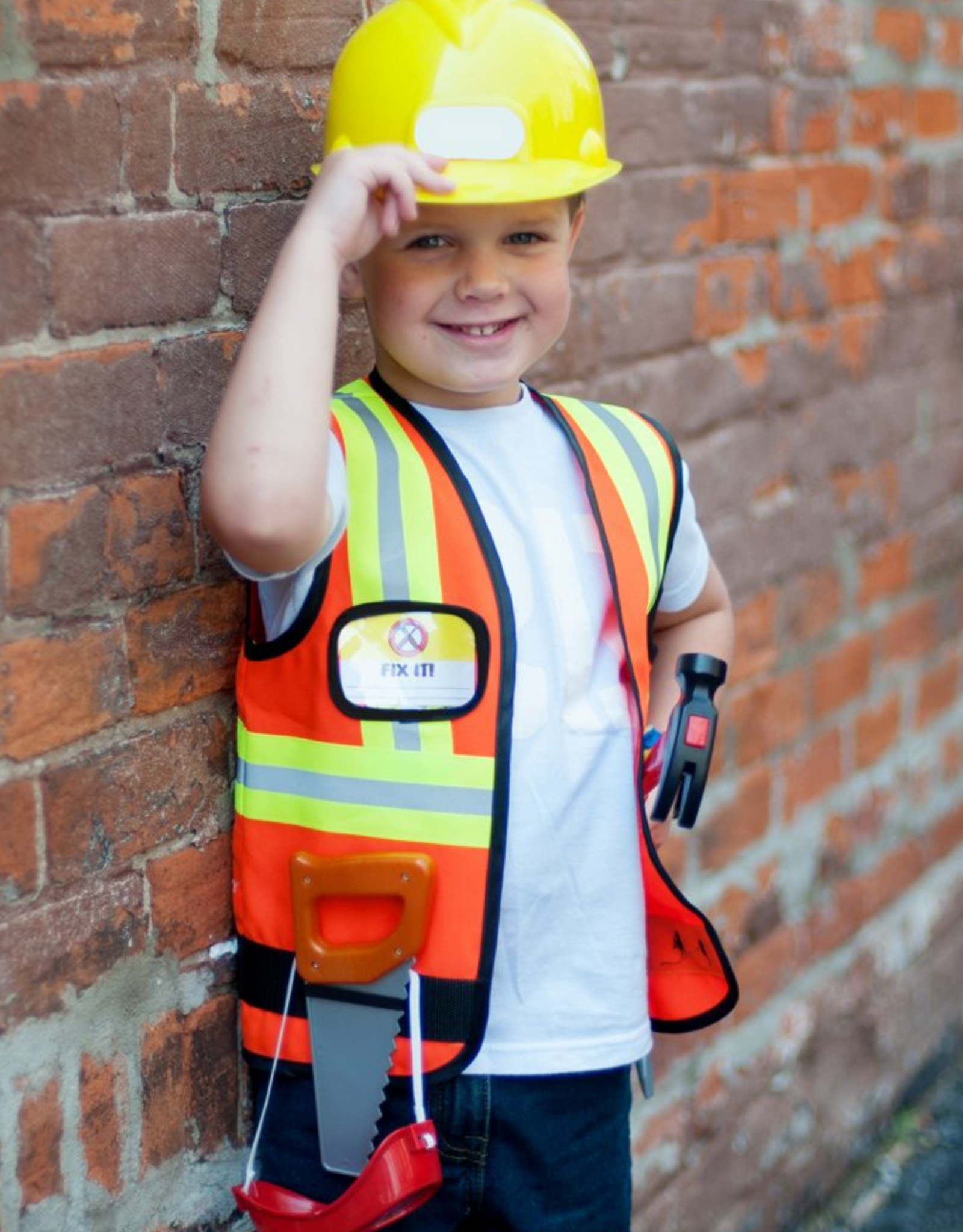 GreatPretenders 81505 Construction Worker 7 pc Set