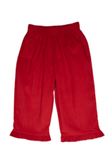 Luigi BP002 Corduroy Ruffle Pant Red
