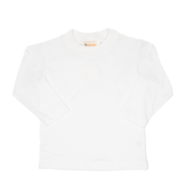 Luigi Long Sleeve Solid Shirt White