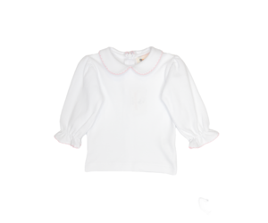 Luigi Lettuce Edge Turtle Neck White - Spoiled Sweet Boutique - Spoiled  Sweet Boutique