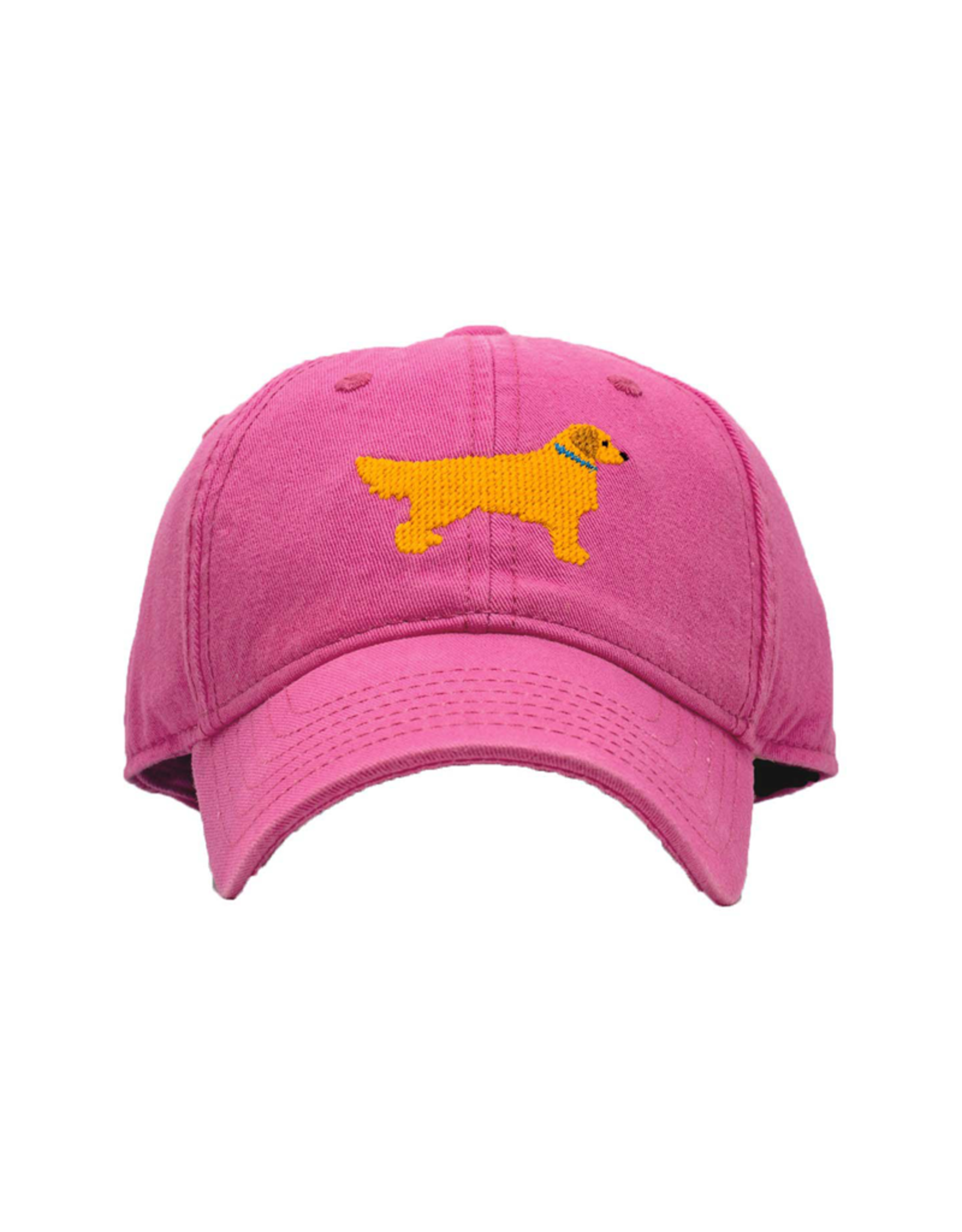 Harding Lane HL Embroidered Hat Bright Pink Retriever