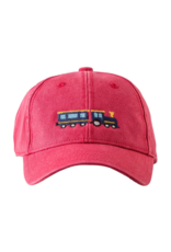 Harding Lane HL Embroidered Hat Weathered Red Train