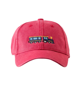 Harding Lane Embroidered Hat Weathered Red Train
