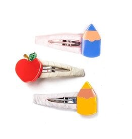 Lilies & Roses Snap Clips Vibrant Pencils/Apple