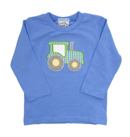 Three Sisters Tractor Applique Shirt