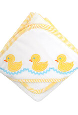3 Marthas 3M Boxed Hooded Towel Set Yellow Duck