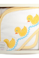 3 Marthas 3M Boxed Hooded Towel Set Yellow Duck
