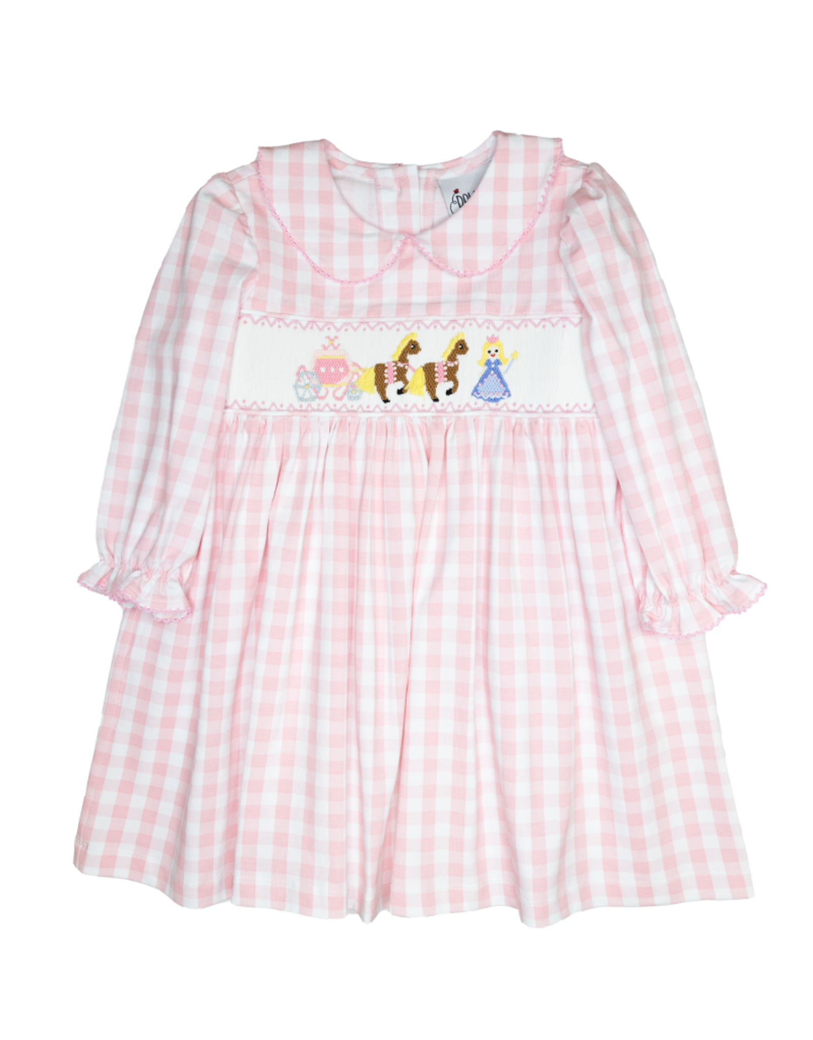 Vive la Fete Girl Birthday Smocked Shirt - Spoiled Sweet Boutique