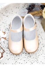 L'Amour H501 CHLOE Scalloped Mary Jane Champagne L'Amour H501 CHLOE Scalloped Mary Jane Champagne