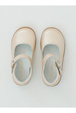 L'Amour H501 CHLOE Scalloped Mary Jane Champagne L'Amour H501 CHLOE Scalloped Mary Jane Champagne