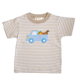 Luigi Sand Stripe Truck/Pumpkin/Dog Shirt - 6