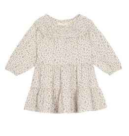 Mabel and Honey Ivory Textured Knit Dress