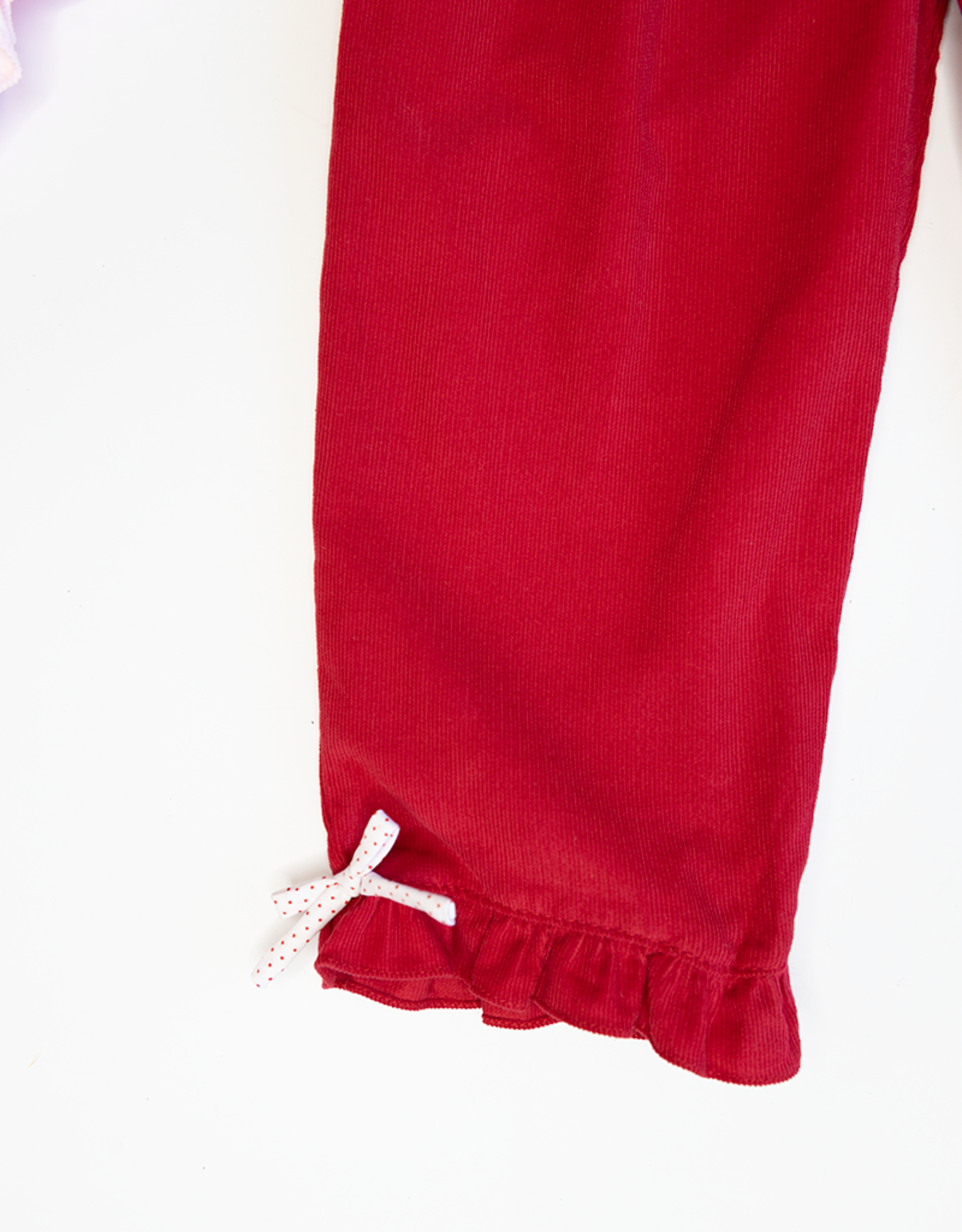 Petit Ami 4105 Red Dot Smocked Pant Set