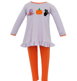 Claire and Charlie Halloween Tunic Set - 4