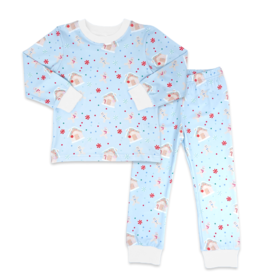 Lullaby Set Sweet Pea PJ Set Gingerbread Blue