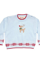 Zubels Reindeer Sweater Blue