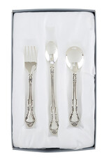 Stephan Baby Silver  3 Piece Silverware Set