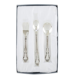 Stephan Baby Silver  3 Piece Silverware Set