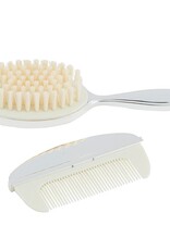 Stephan Baby Silver Brush & Comb Set