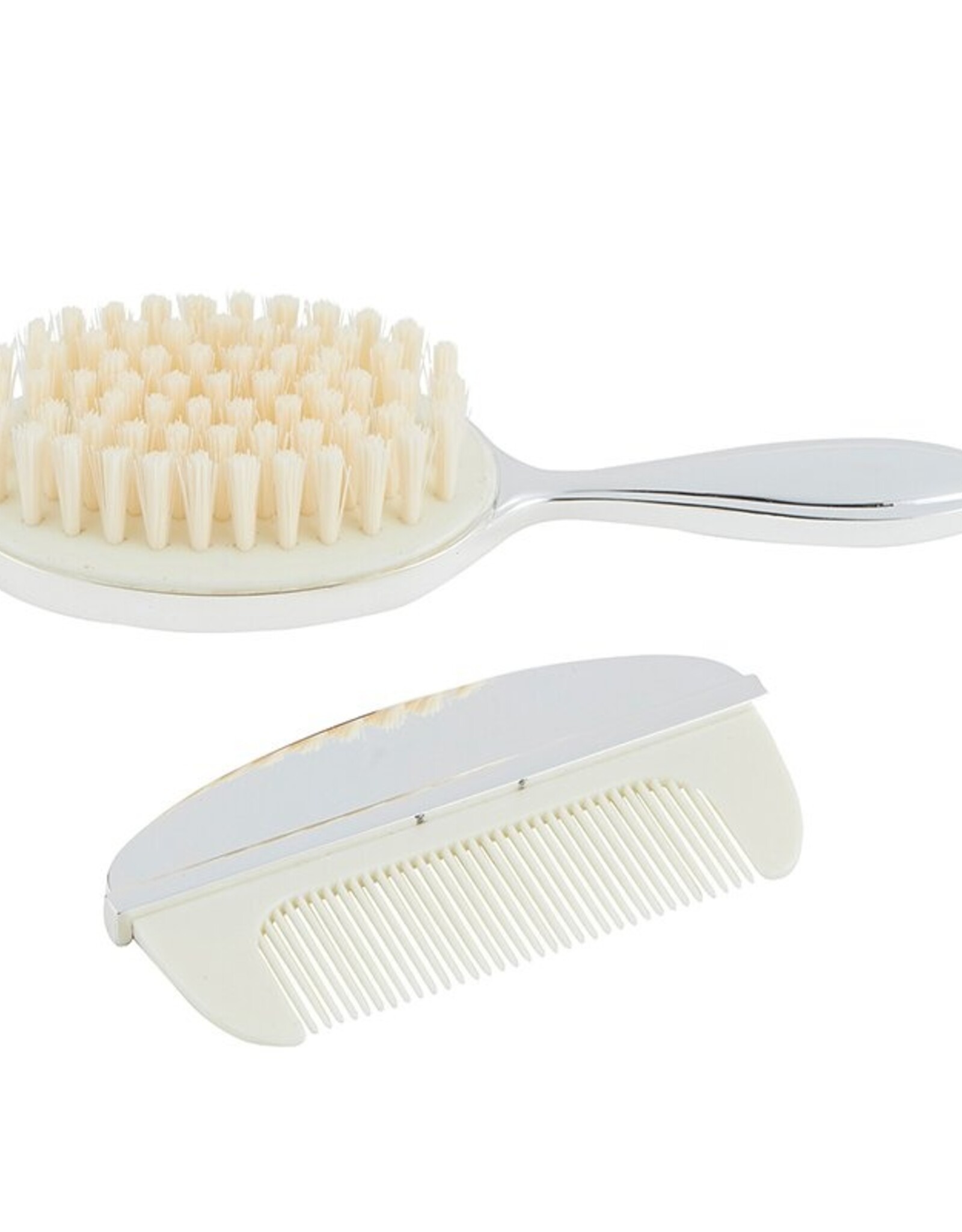 Stephan Baby Silver Brush & Comb Set