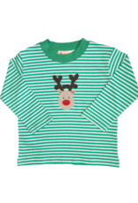 Luigi F23 Boy Shirt Green Stripe Rudolph