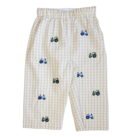 Zuccini Embroidered Tractors Pant