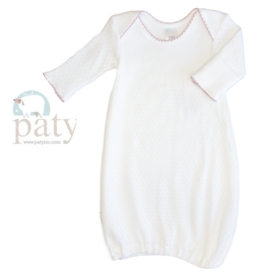 Paty, Inc. Lap Shoulder Day Gown Mauve