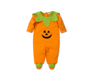Kissy Kissy Hello Halloween Pumpkin Footie Spoiled Sweet