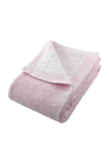 A Soft Idea ASI Pin Dot Blanket Pink